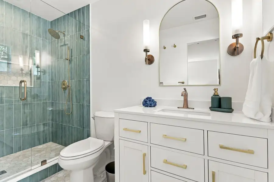 Primary bathroom walk-in shower